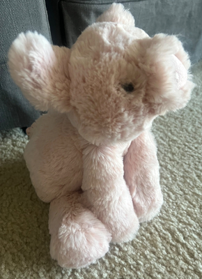Jellycat Smudge Pig Medium Stuffed Animal Plush 2023 SMG2PG Pink