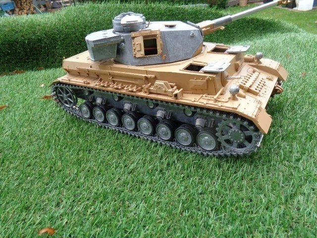 RC Panzer 1:16 Panzer 4 unlackierte TorroProfi Metall Edition PzKpfw IV BB - Bild 3 von 4
