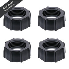 4 PCS Car Phone Mount Replacement Parts, Tightening Nut for small, black