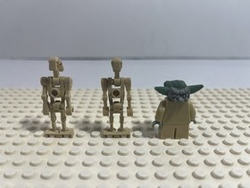 LEGO Starwars: Yoda + Battle Droids from Armored Assault Tank (AAT) 8018