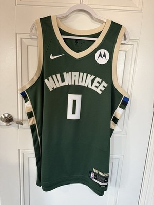 Damian Lillard Milwaukee Bucks Nike Jersey Men's XL (52) | eBay