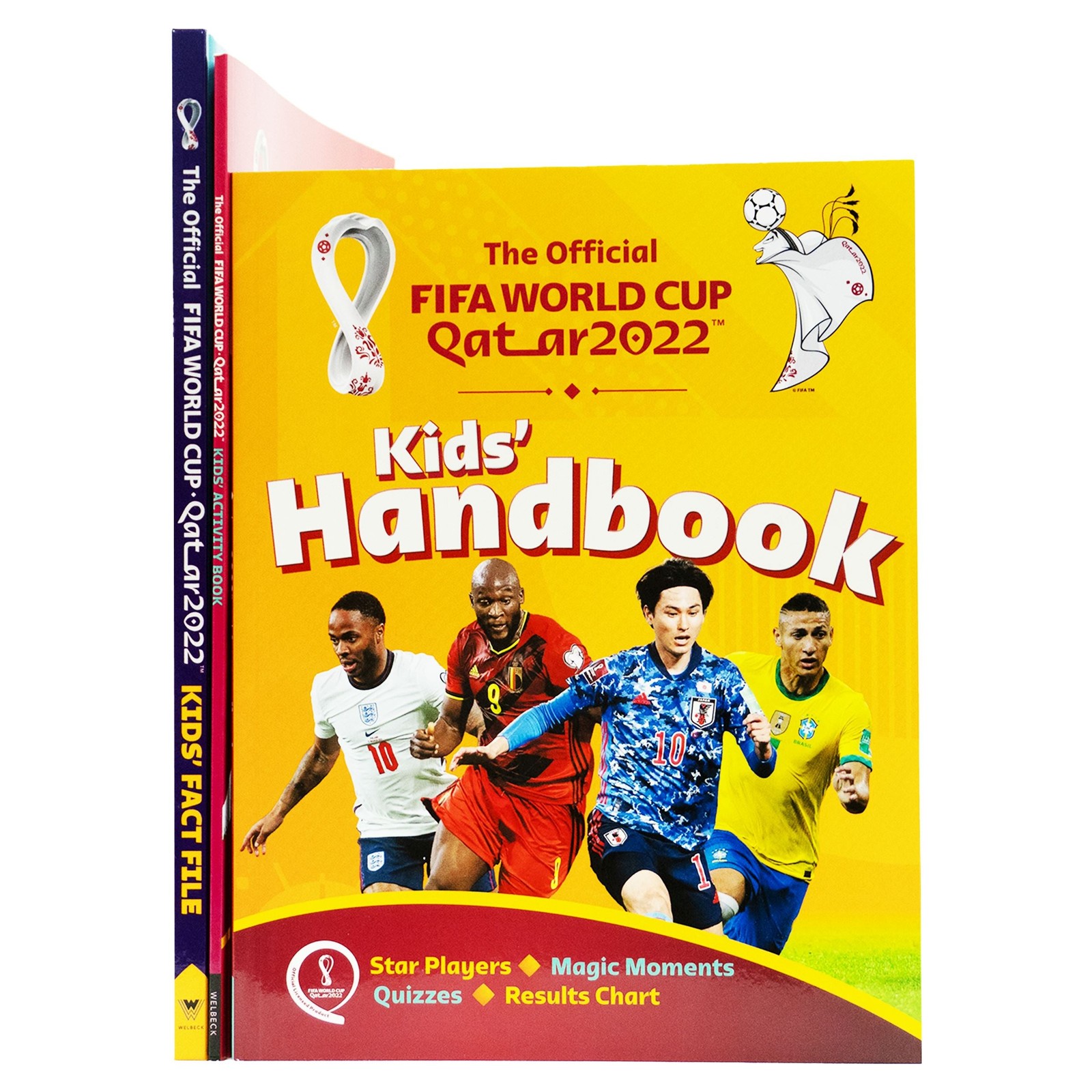 FIFA World Cup 2022 Kids Collection By Kevin Pettman, Emily Stead: 3 Books Set