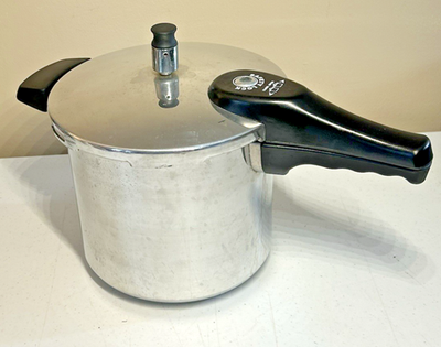 #ad DENMARK PRESSURE 6 QUART COOKER JY PC 20US 5P ALUMINUM $26.67