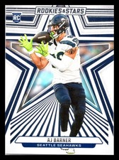 2024 Panini Rookies & Stars  #103 AJ Barner RC Rookie Card Seattle Seahawks