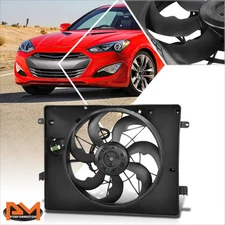 For 13-16 Genesis Coupe 3.8L OE Style Lightweight Radiator Cooling Fan Assembly