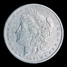1891-S Morgan Silver Dollar
