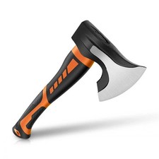 Wood Splitting Maul 15" - 2.25 lb. Splitter Maul, Firewood Camp Axe, Shock Ab...