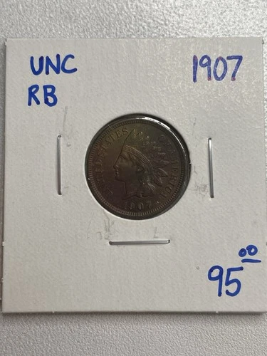1907 Indian Head Cent  UNC