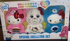 Hello Kitty And Friends X Care Bears Exclusive 3 Pack Special Collector Set New
