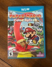 Paper Mario Color Splash  (Nintendo Wii U, 2016)