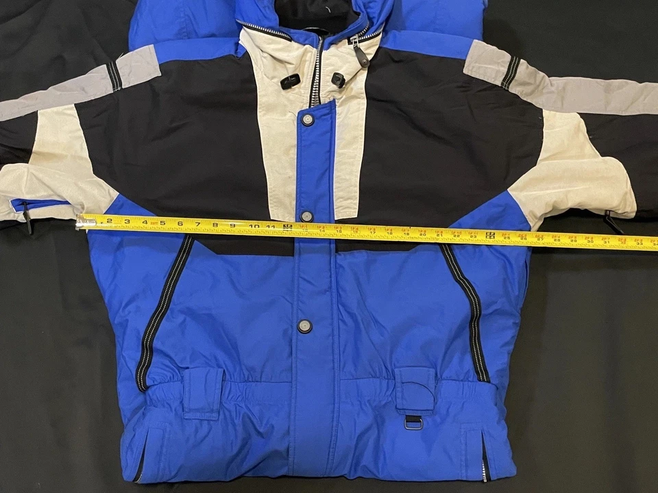 De Colección Obermeyer Traje de Esquí Hombres Una Pieza Traje de Nieve Omni Snow Babero Retro Años 80 90 XL Foto 2 de 4
