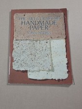 The Art Craft of Handmade Paper Dover Craft Books - Paperback - GOOD