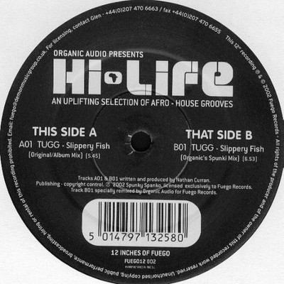 Tugg - Slippery Fish (Hi-Life Album Sampler) (12'')