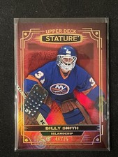 2022-23 Upper Deck Stature - Billy Smith #16 Red /75