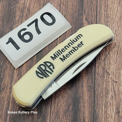 #ad Lakota Golden Eagle Nra Member Lockback Pocket Knife Made in Japan $29.99