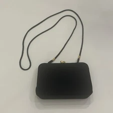 Sweet Vintage Style (May Be Vintage) Clean Inside And Out Black Cross Body