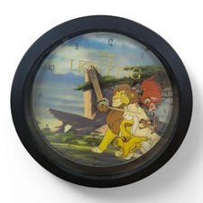 Disney The Lion King Clock. FREE P&P Simba Nala Timon Pumba