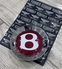 Bentley Continental Gt, Gtc & Flying Spur Red Center Wheel Cap