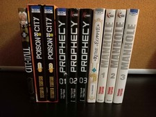 Lot mangas - Intégrales de MANHOLE, POISON CITY et PROPHECY + 2 mangas