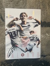 Dom Ballard Signed A4 Photo  Autograph Bristol City Montage Future Star