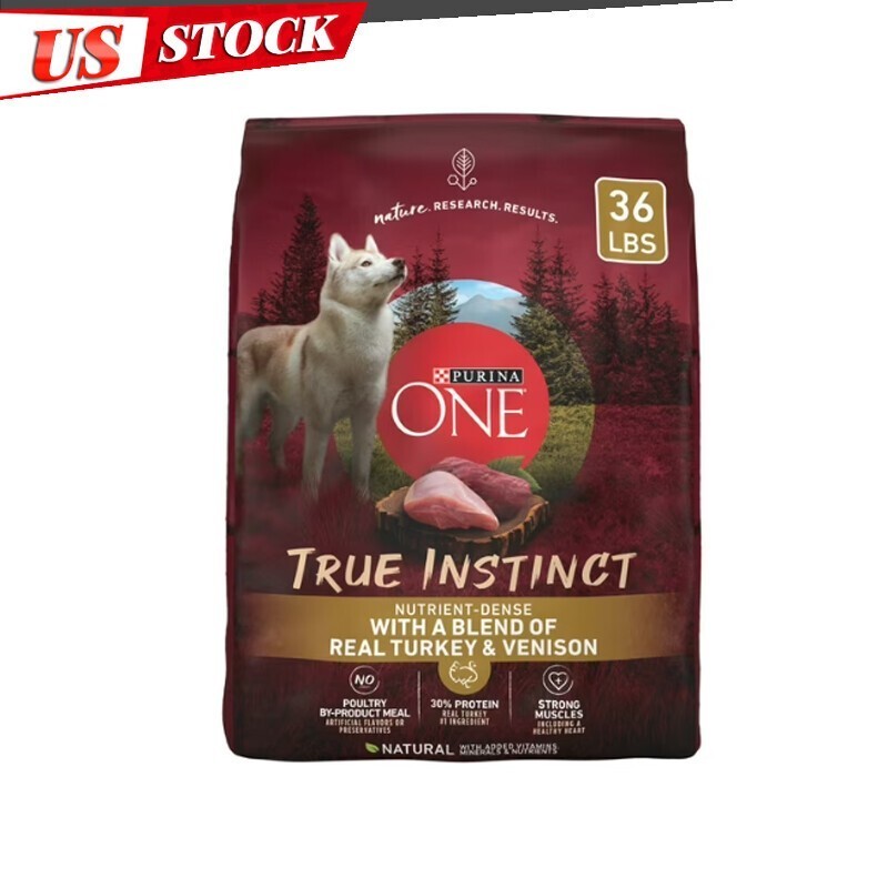 For Adults High Protein Real Turkey & Vension 36 Lb Bag