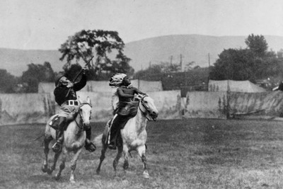 Buffalo Bill William Cody Wild West Show amerikanischer Schausteller 4x6 Foto