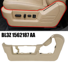 For 2009-2014 Ford F-150f150 Seat Cover Trim Panel Bezel Beige Left Driver Side For 2009-2014 Ford F-150f150 Seat Cover Trim Panel Bezel Beige Left Driver Side