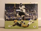 LAMAR JACKSON SIGNED AUTOGRAPHED 8"X10" PHOTO BALTIMORE RAVENS with COA NEW