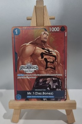 Mr.1 (Daz.Bonez) (OP02-063) Regionals Tournament Promo One Piece TCG English