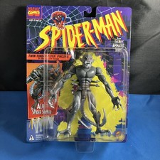 Marvel Spider-Man Animated Series Alien Spider Slayer 1994 5" Figure Toybiz New