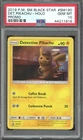 PSA 10 GEM MINT - Detective Pikachu #SM190 Holo Promo Black Star Movie