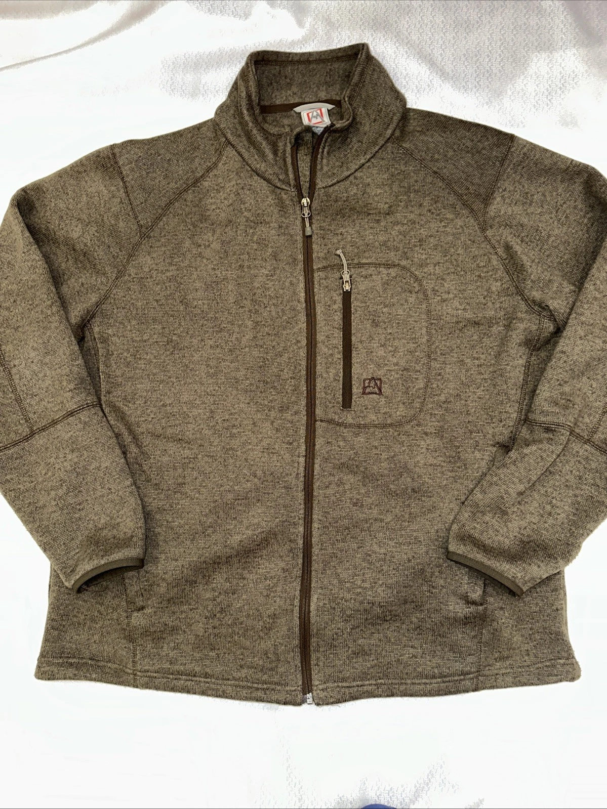 Avalanche Men's Full Zip Fleece Jacket Morel