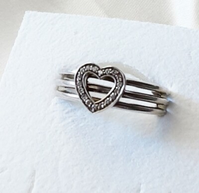 Bague Argent 925 Vintage - Chevalière Taille 54 Avec Cristal, Poinçon à Identifier