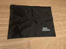 Bear Stearns Rare Collectible Zippered Vinyl Portfolio - never used