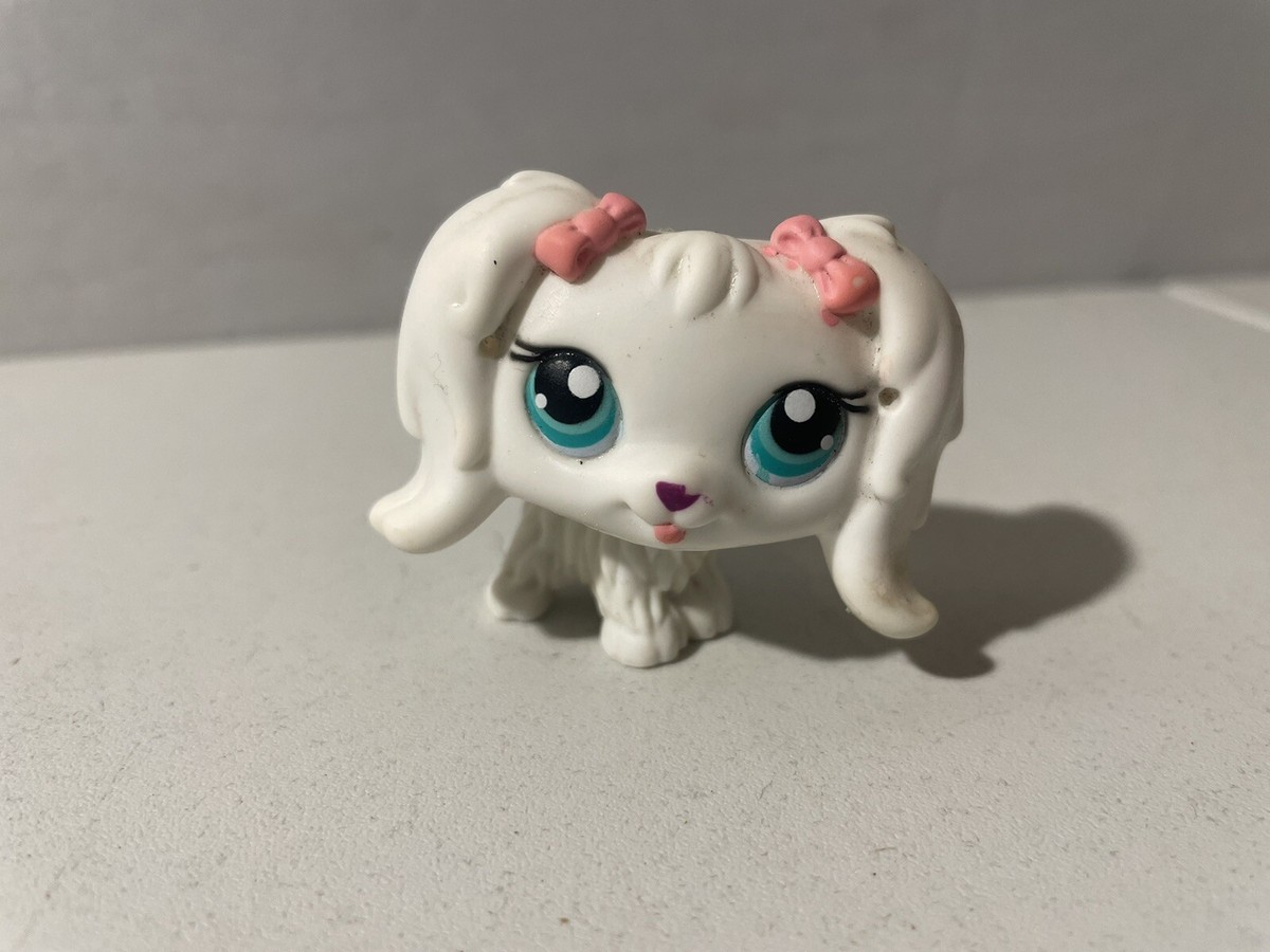 Littlest Pet Shop Authentic #65 Maltese Dog LPS UK