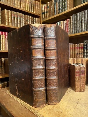 Dictionnaire etymologique de la langue françoise. Ménage. 2/2 in folio. 1750 - Photo 1/4