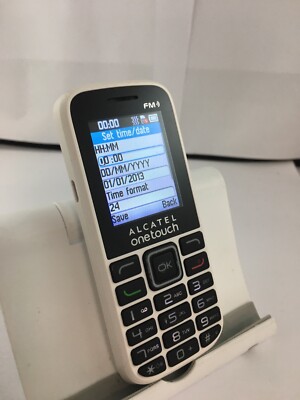 Alcatel 1040X Weiß 4 MB RAM 1,8'' Display 400mAh GSM O2 Netzwerk Handy
