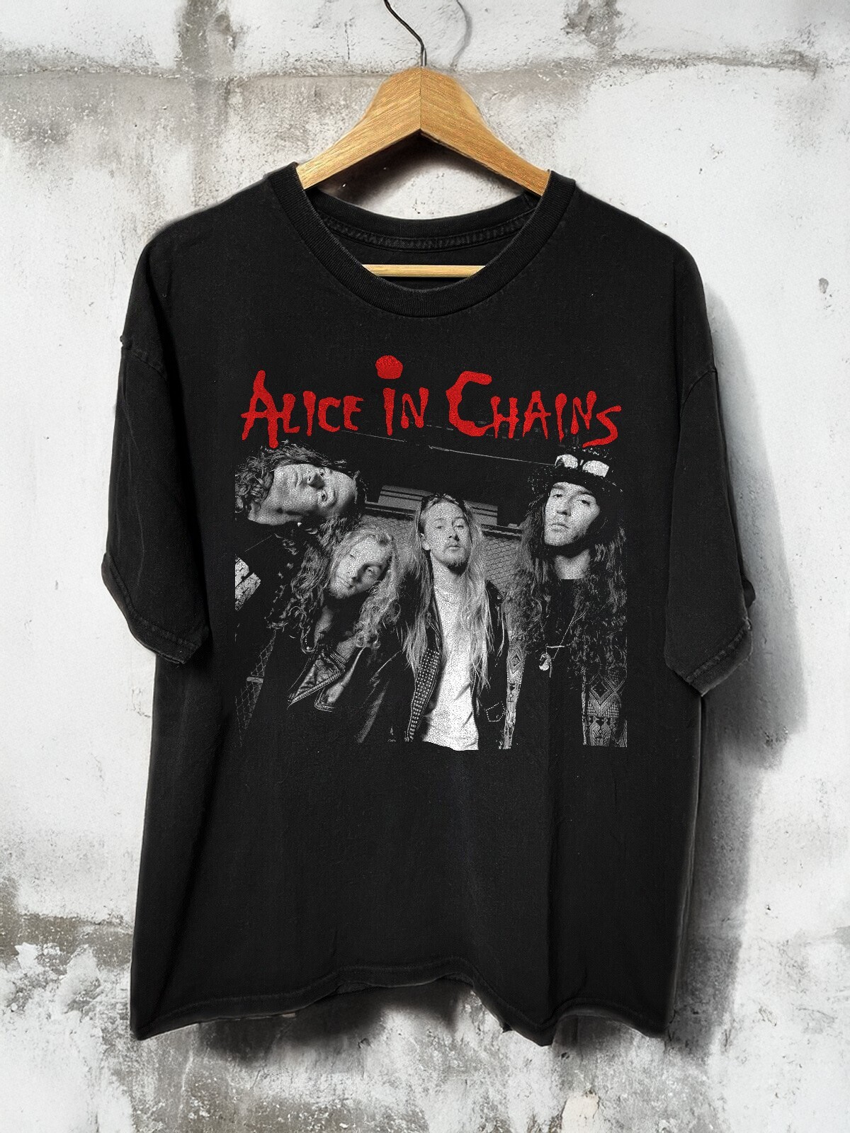 Alice In Chains Concert Tour Vintage Graphic Tee