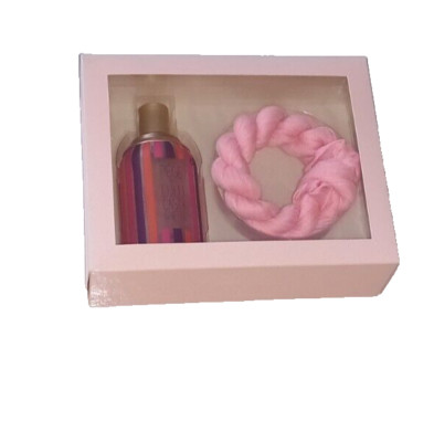 LULU CASTAGNETTE FALLE EAU DE PARFUM BOX 100 ML UND ROSA SCHAL