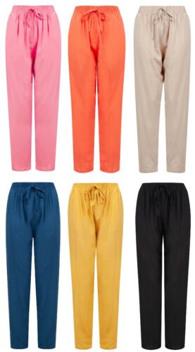 Ladies Trousers Cotton Harem