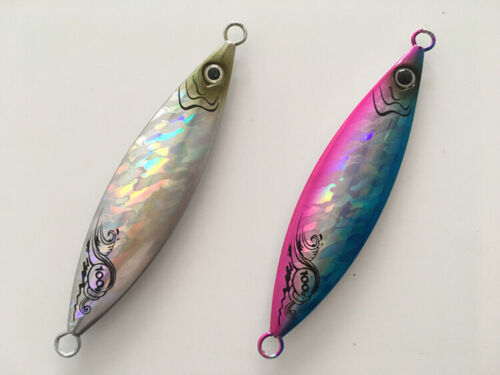 4pcs Micro jigs Buttefly Knife Jigs Slow Lures Snapper Tuna King Jigging 20-200g - Picture 1 of 15