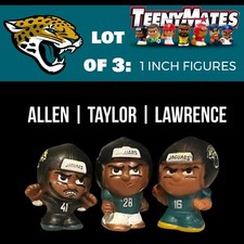 Lot Of 3 Teenymates NFL JACKSONVILLE JAGUARS JOSH ALLEN LAWRENCE TAYLOR FIGURES