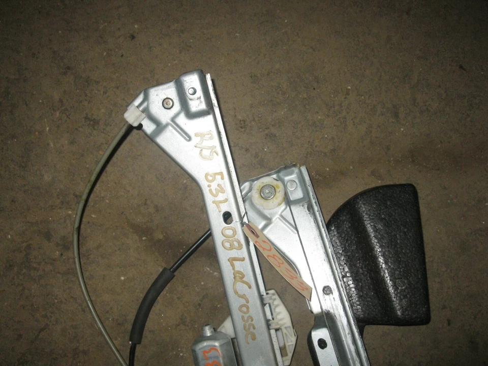 Regulador de puerta delantera derecha Buick Lacrosse Allure 2005-2009 con motor OEM Foto 2 de 4