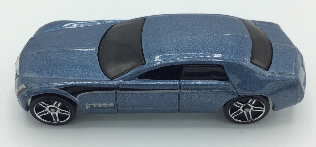 2003 Mattel Hot Wheels Cadillac V-16 Blue Diecast Car 1:64