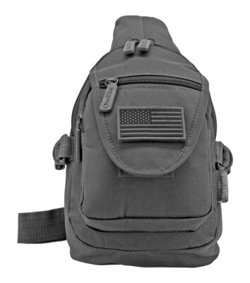 EastWest USA Tactical Adjustable MILITARY SLING BAG Range Gear Shoulder Bag GRAY