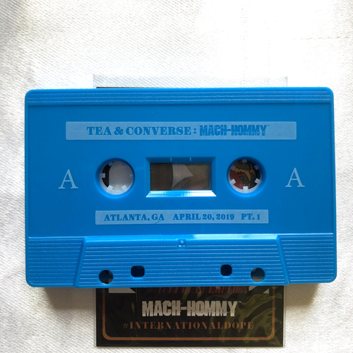 Mach-Hommy SIGNED card w/ Tea & Converse cassette hbo vinyl pray for haiti daupe - Picture 6 of 7