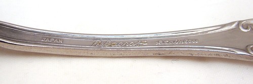 Reed & Barton Rebacraft Stainless Steel LA FEMME Lot of 2 Teaspoons READ - Picture 5 of 5