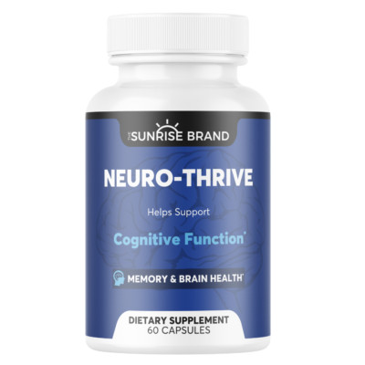 Neuro-Thrive Supports Cognitive Function Memory & Brain Health  60 Caspsules