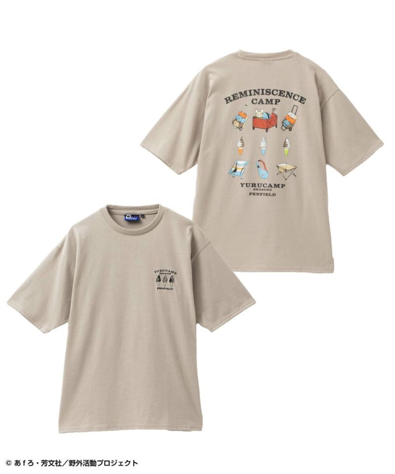 Penfield x Laid back camp Yurucamp SEASON 3 Reminiscence Camp T