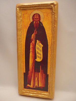 Saint Sergius Sergio Sergei Serge Sargis ΑΓΙΟΣ ΣΕΡΓΙΟΣ Orthodox Byzantine Icon